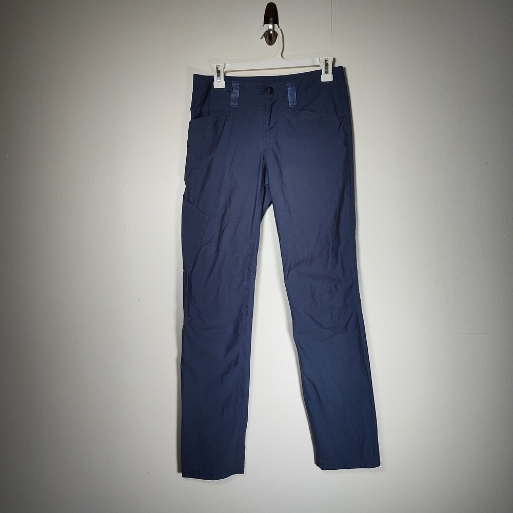 Patagonia Women's Venga Rock Pants Blue Straight Leg Outdoor Hiking Size 2